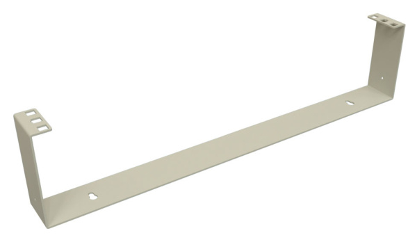 Кронштейн телекоммуникационный Hyperline BW19-1U-110F-RAL7035 настен. 1U 19" 110мм нагр.:15кг серый