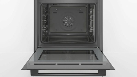 Духовой шкаф Электрический Bosch HBA530BB0S черный/серебристый