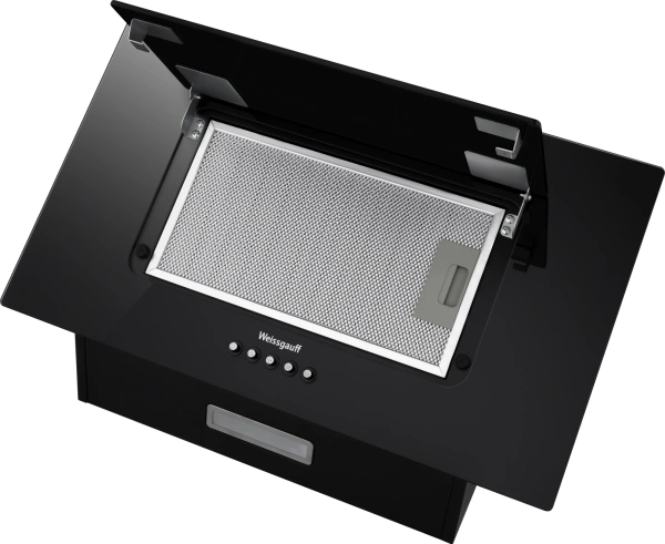 Вытяжка каминная Weissgauff Zaurak 60 PB черный управление: кнопочное (1 мотор)