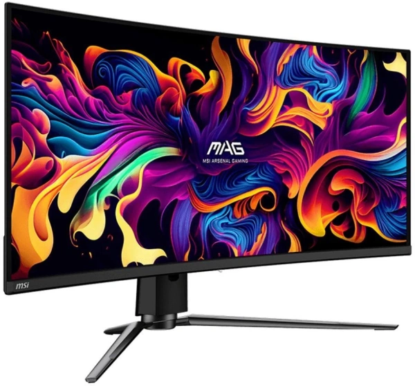 Монитор MSI 34" MAG 341CQP QD-OLED OLED 2K чер 0.03ms HDMI DP USB M/M HAS 175Hz 250cd Cur