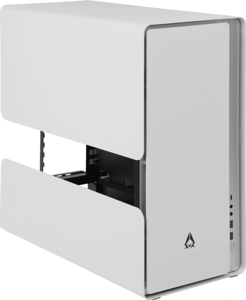 Корпус Azza Cast белый без БП ATX 1x120mm 2xUSB3.0 1xUSB3.1 audio bott PSU