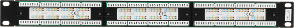 Патч-панель ITK PP24-1UC5EU-K05-G 19" 1U 24xRJ45 кат.5e UTP