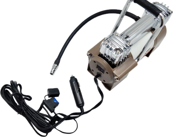 Автомобильный компрессор Качок К90X2C 57л/мин шланг 5.5м