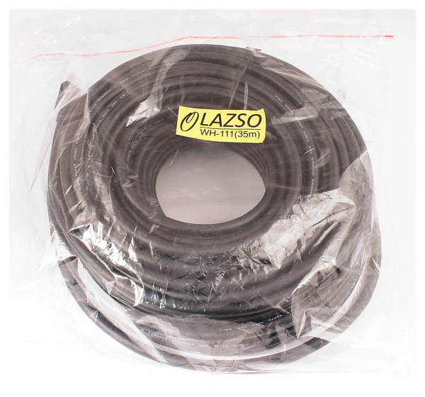 Кабель аудио-видео LAZSO WH-111 HDMI (m)/HDMI (m) 35м. позолоч.конт. черный (WH-111(35M))
