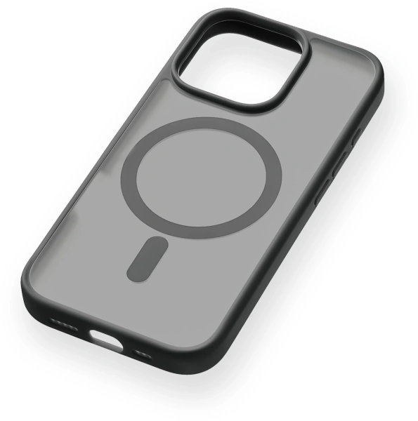 Чехол (клип-кейс) uBear для Apple iPhone 16 Pro Cloud with MagSafe черный (CS430BL63PMT-I24M)