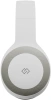 Гарнитура накладные Digma BT-15 белый/серый беспроводные bluetooth оголовье (BT-15W)