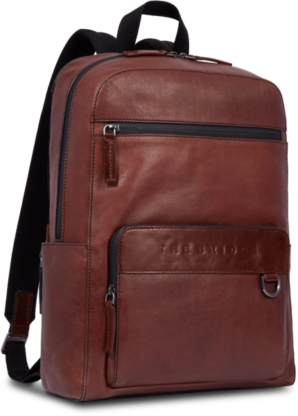 Рюкзак мужской The Bridge Damiano 063413EX/1A коричневый кожа