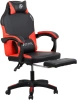 Кресло игровое Оклик Cooldown черный/красный сиденье черный/красный искусст.кожа/сетка с подголов. к