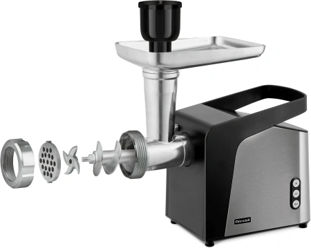 Мясорубка Rondell RDE-1455 2000Вт стальной