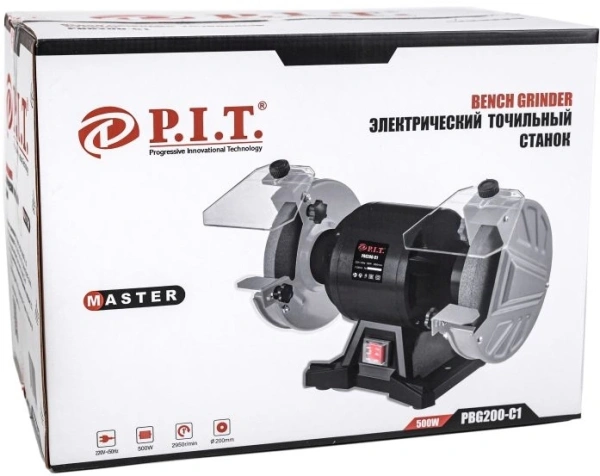 Станок заточной P.I.T. Мастер PBG200-C1 500W