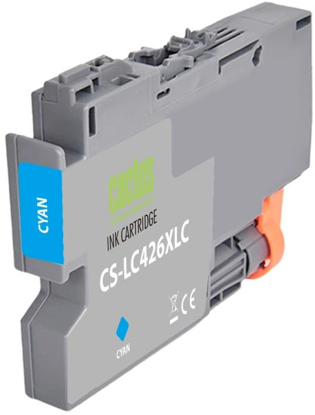 Картридж струйный Cactus CS-LC426XLC голуб.пигм. (54мл) для Brother MFC-J4335DW/J4340DW/J4535DW/J4540DW