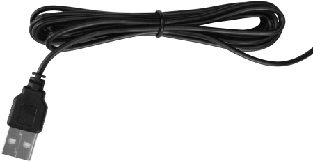 Мышь Оклик 185V2 черный оптическая (1200dpi) USB для ноутбука (3but)