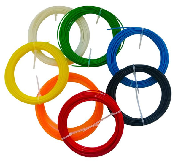 Пластик для ручки 3D Cactus CS-3D-PLA-7X10M PLA Pro d1.75мм L10м 7цв.