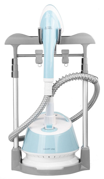 Отпариватель напольный Galaxy Line GL 6214 1800Вт голубой/серый
