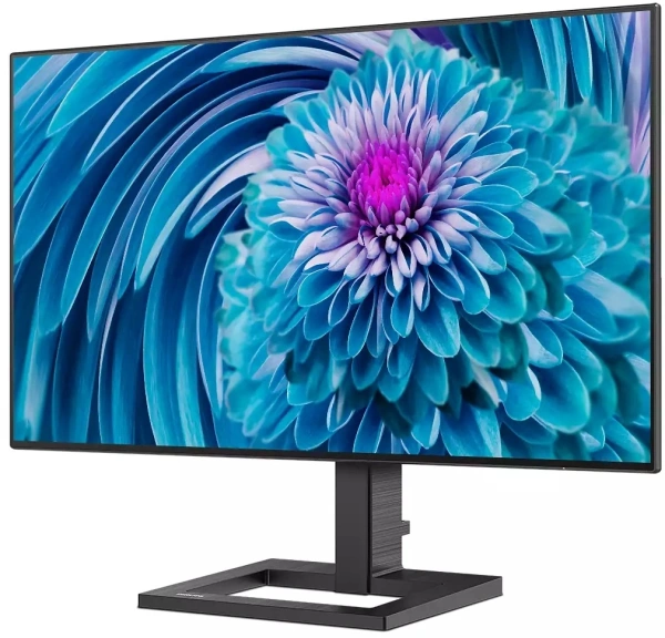 Монитор Philips 27" 275E2FAE (00/01) черный IPS LED 1ms 16:9 HDMI M/M матовая HAS 350cd 2560x1440 75Hz DP 2K 5.23кг