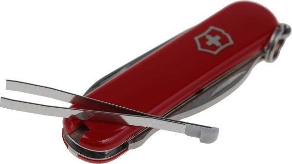 Нож перочинный Victorinox Rally (0.6163) 58мм 9функц. красный карт.коробка