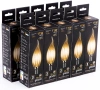 Лампа филам. Gauss Filament 11Вт цок.:E14 (упак.:10шт) свеча 220B св.свеч.бел.теп. CF35 (104801111)