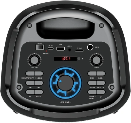 Колонки BBK BTA4021 2.0 черный 20Вт портативные