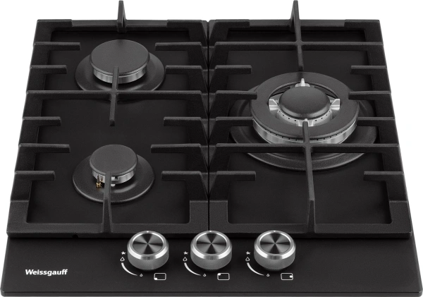 Газовая варочная поверхность Weissgauff HGG 451 BFh Nano черный