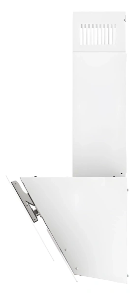 Вытяжка каминная Elikor Vertex WH 60 белый управление: сенсорное (1 мотор)