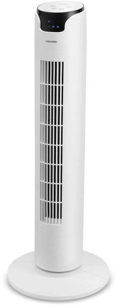 Вентилятор напольный Coolfort CF-2010 45Вт скоростей:3 ПДУ белый