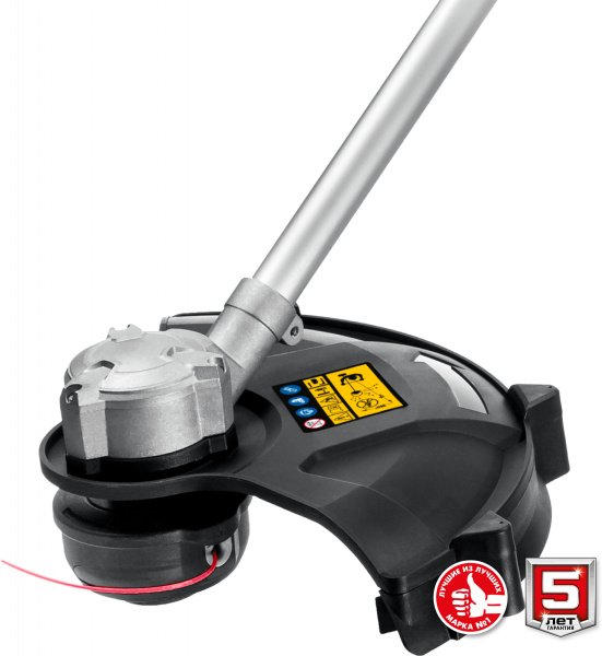 Триммер электрический Зубр ТАБ-365-22 аккум. разбор.штан. реж.эл.:леска/нож