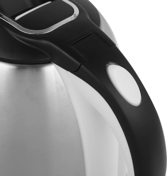 Чайник Supra KES-1824 1.8л. 1500Вт серебристый/черный (металл/пластик)