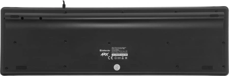 Клавиатура Defender Arx GK-196L RU черный USB for gamer LED