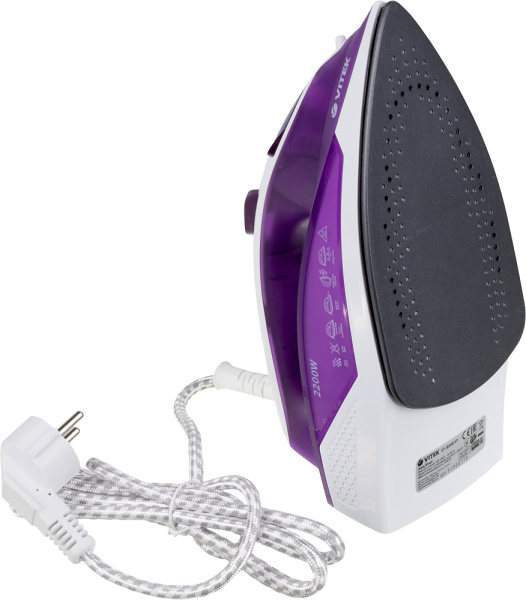 Утюг Vitek VT-8308 VT 2200Вт фиолетовый