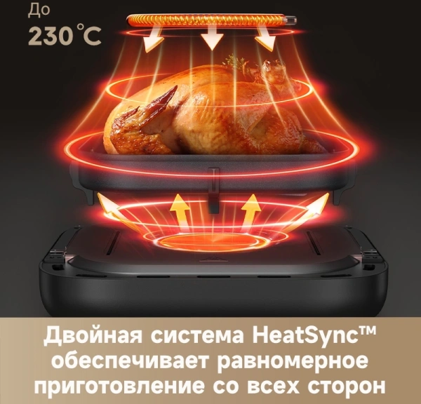 Аэрогриль Dreame Trouver FD10 PRO 1800Вт черный