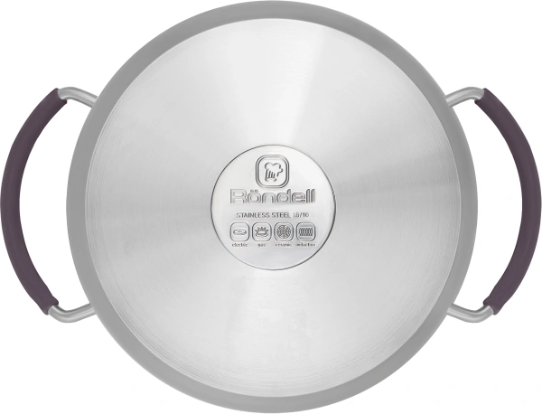 Кастрюля Rondell Akzent RDS-1387 2.1л. d=18см (с крышкой) стальной