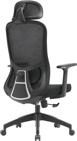 Кресло Cactus CS-MC515-BK черный сиденье черный сетка/ткань с подголов. крестов. пластик пластик черный