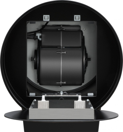 Вытяжка каминная Weissgauff Pipe 900 BL черный управление: кнопочное (1 мотор)