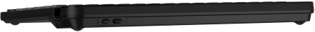 Клавиатура A4Tech Fstyler FBK30 черный/серый USB беспроводная BT/Radio slim Multimedia (FBK30 BLACKCURRANT)