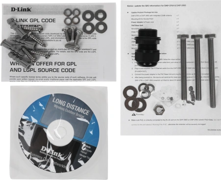 Точка доступа D-Link DAP-3760 10/100BASE-TX белый