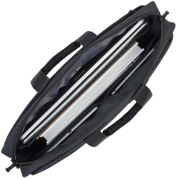 Сумка для ноутбука 17.3" Riva 8355 черный полиэстер