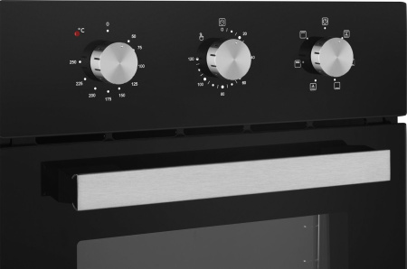 Духовой шкаф Электрический Weissgauff EOY 456 BM черный