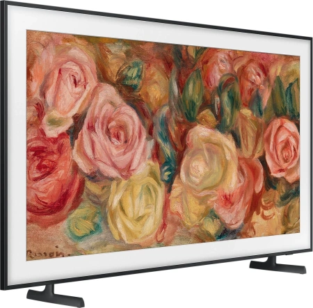 Телевизор QLED Samsung 50" QE50LS03DAUXRU The Frame черный 4K Ultra HD 60Hz DVB-T2 DVB-C DVB-S2 USB WiFi Smart TV