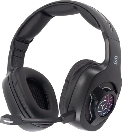 Наушники с микрофоном Оклик HS-L575G черный накладные BT оголовье (1895253)