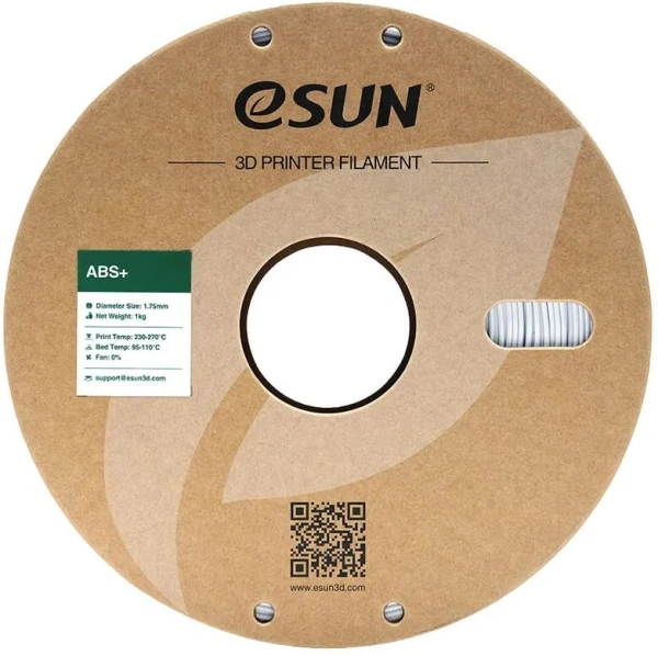 Пластик для принтера 3D Esun ABS+175CW1 ABS+ d1.75мм 1кг 1цв.