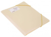 Папка на резинке Бюрократ Gems GEMPR05CREAM A4 пластик кор.30мм 0.5мм кремовый жемчуг карман для визитки