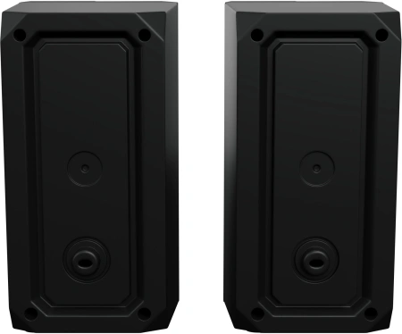 Колонки Оклик OK-125 2.0 черный 12Вт