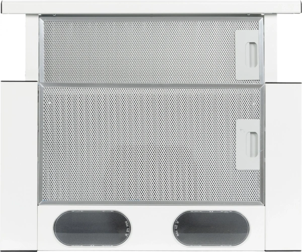 Вытяжка встраиваемая Elikor Интегра 50П-400-В2Л белый управление: кнопочное (1 мотор)