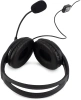 Наушники с микрофоном Оклик HS-M400 черный 1.8м накладные оголовье (1532019)