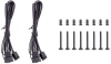 Вентилятор для корпуса Thermaltake CT120 120х120x25 черный 4-pin 25.8дБ (упак.:2шт) (CL-F147-PL12BL-A) Ret