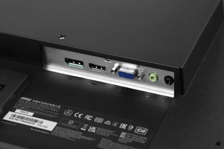 Монитор MSI 23.8" Pro MP242A черный IPS LED 1ms 16:9 HDMI M/M 300cd 178гр/178гр 1920x1080 100Hz VGA DP FHD 3.07кг