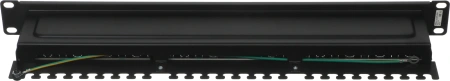 Патч-панель ITK PP24-1UC5ES-D05 19" 1U 24xRJ45 кат.5e STP