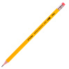 Карандаш ч/г Deli EC003-HB Scribe HB шестигран. тополь желтый карт.кор. (12шт) ластик