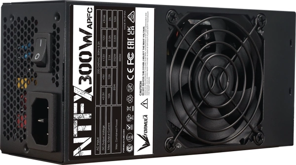 Блок питания Formula TFX 300W NTFX-300 (20+4pin) APFC 80mm fan 2xSATA Cab Manag RTL