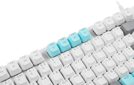 Клавиатура A4Tech Bloody S515R механическая белый USB for gamer LED (S515R ICY WHITE)